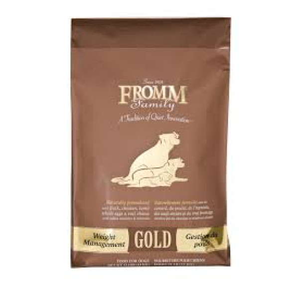 Fromm Gold Adult Dog Dry Food Weight Management 金裝低脂/體重控制成犬糧 5lbs